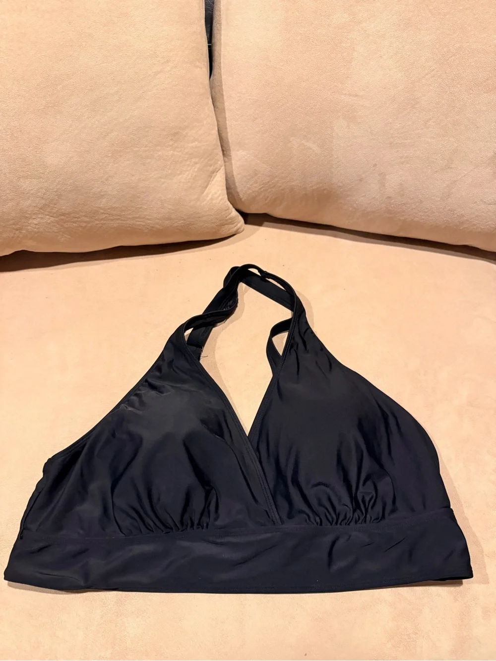Younique Black Halter Swim Top